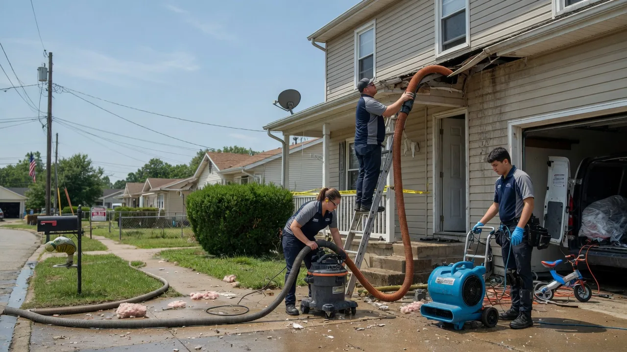 Water Damage Restoration in Pipersville, PA near me